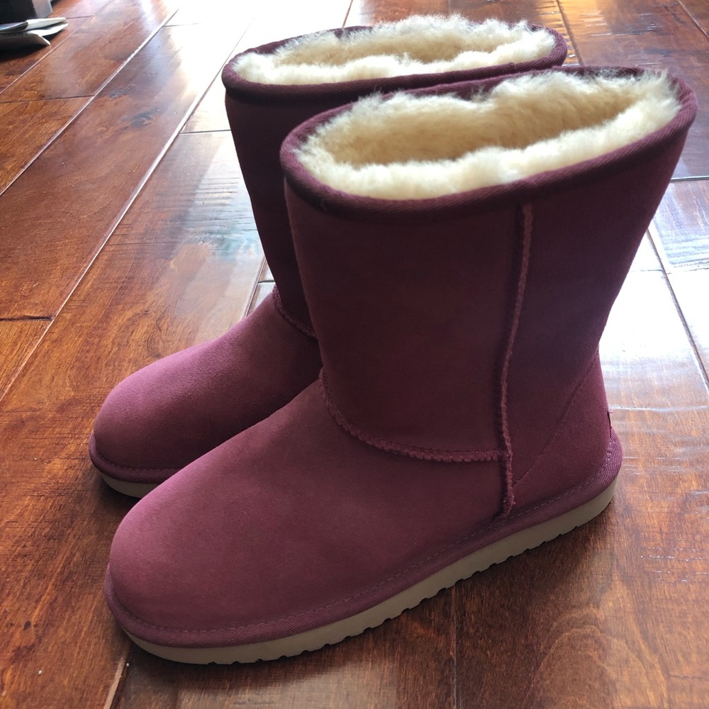 Purple UGG boots